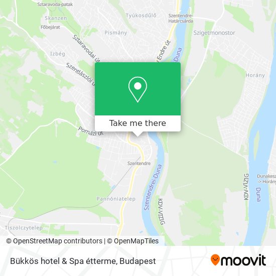 Bükkös hotel & Spa étterme map
