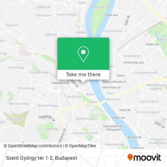 Szent György tér 1-2 map