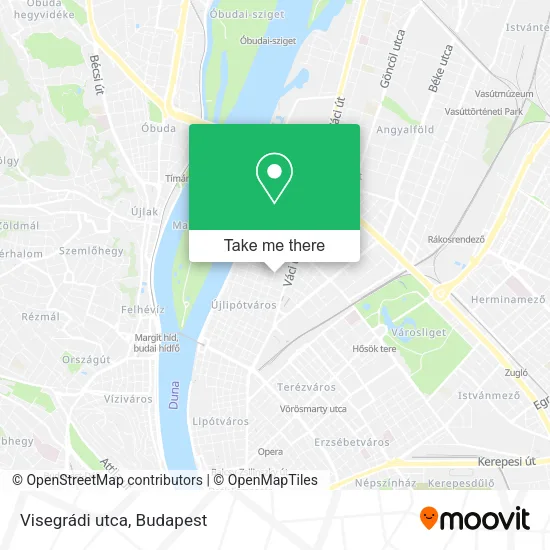 Visegrádi utca map