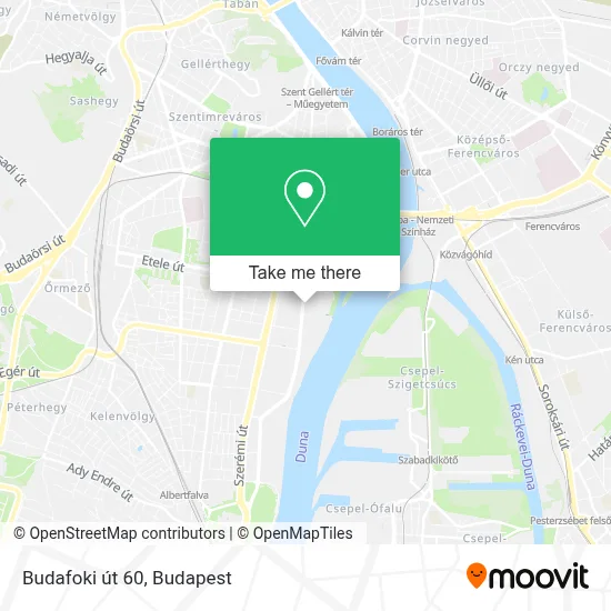 Budafoki út 60 map