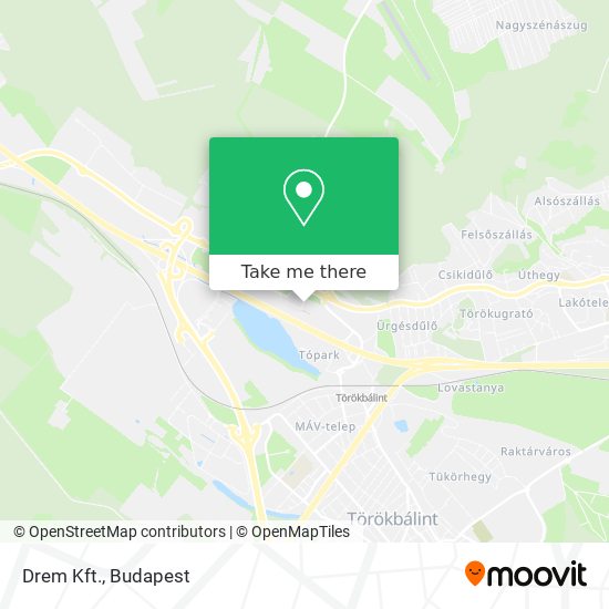 Drem Kft. map