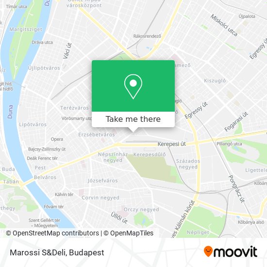 Marossi S&Deli map