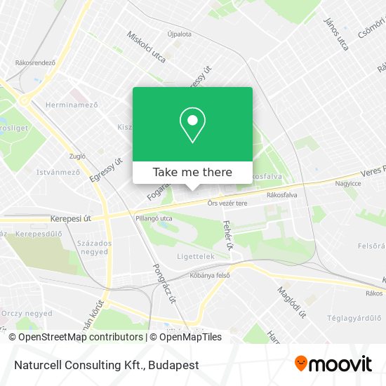 Naturcell Consulting Kft. map