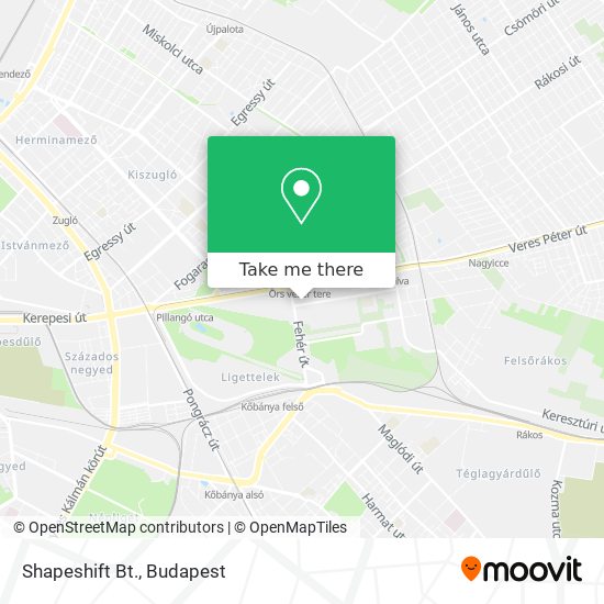 Shapeshift Bt. map