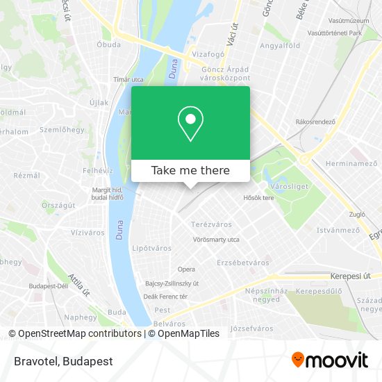 Bravotel map