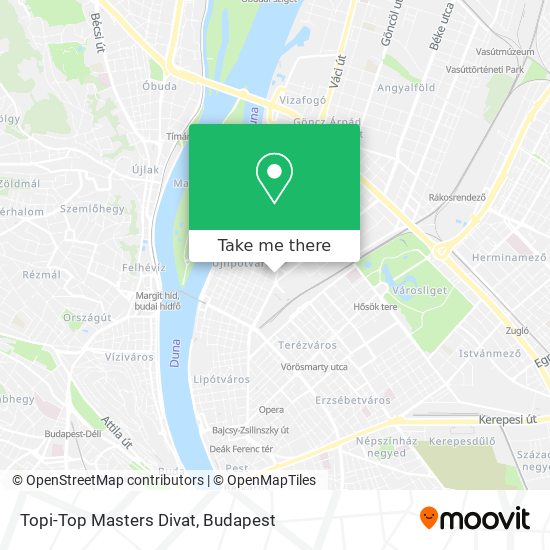 Topi-Top Masters Divat map