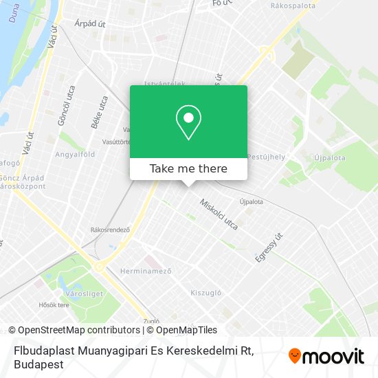 Flbudaplast Muanyagipari Es Kereskedelmi Rt map