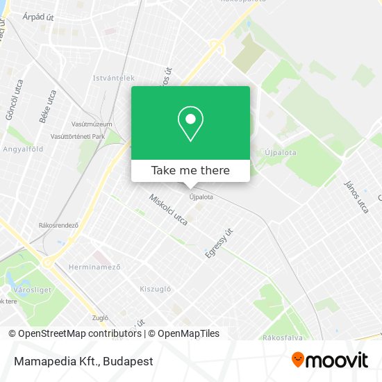 Mamapedia Kft. map