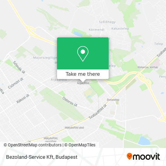 Bezoland-Service Kft map