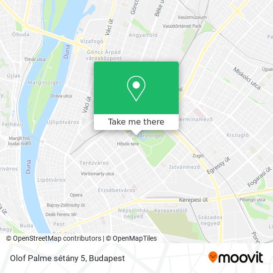 Olof Palme sétány 5 map