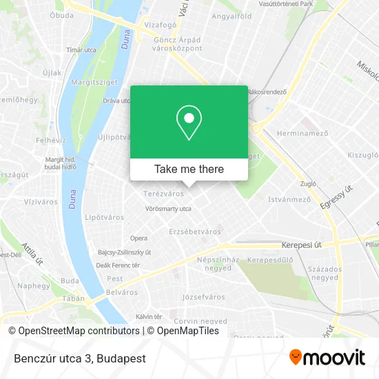 Benczúr utca 3 map