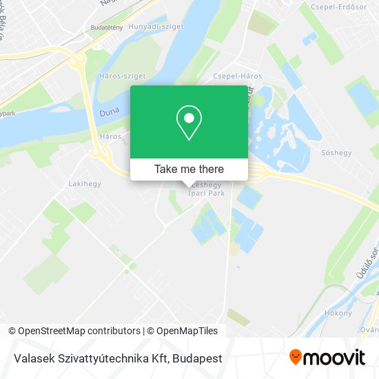 Valasek Szivattyútechnika Kft map