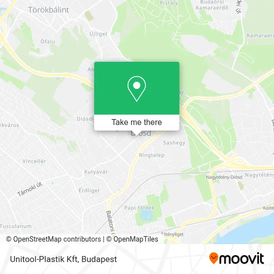 Unitool-Plastik Kft map