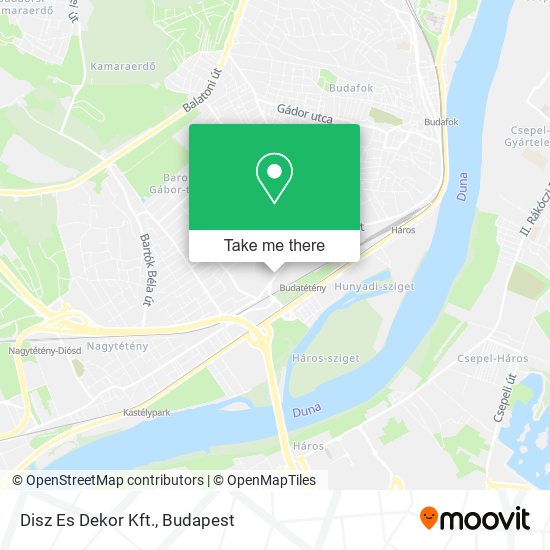 Disz Es Dekor Kft. map