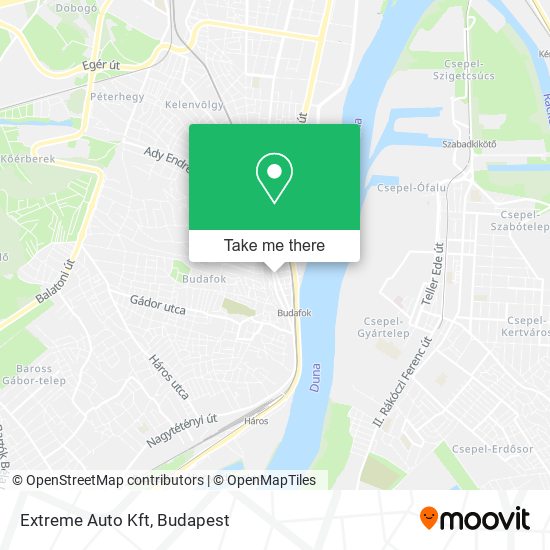 Extreme Auto Kft map