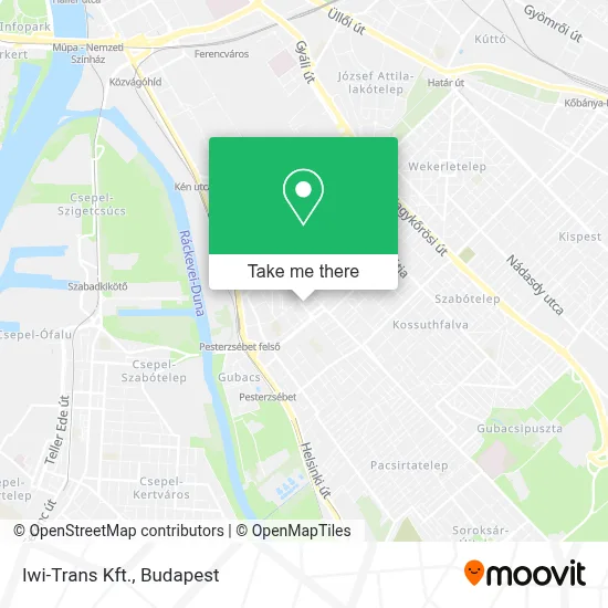 Iwi-Trans Kft. map