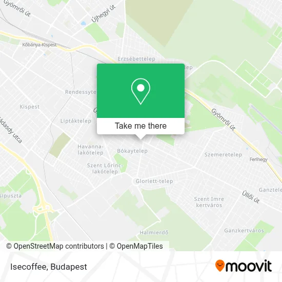 Isecoffee map