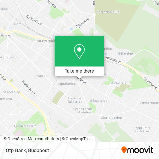 Otp Bank map