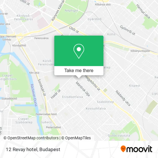 12 Revay hotel map