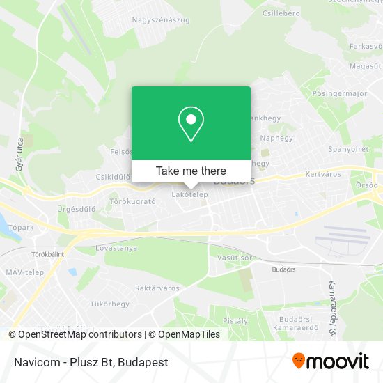 Navicom - Plusz Bt map