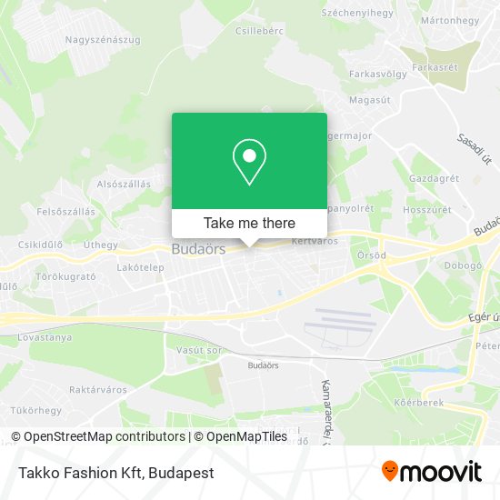 Takko Fashion Kft map