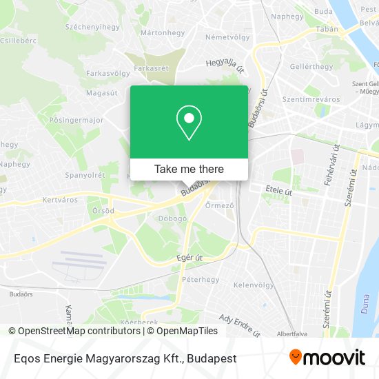 Eqos Energie Magyarorszag Kft. map