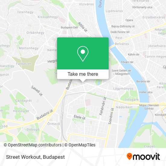 Street Workout map