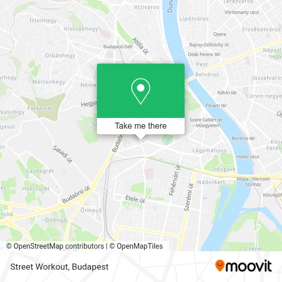 Street Workout map
