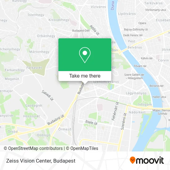 Zeiss Vision Center map