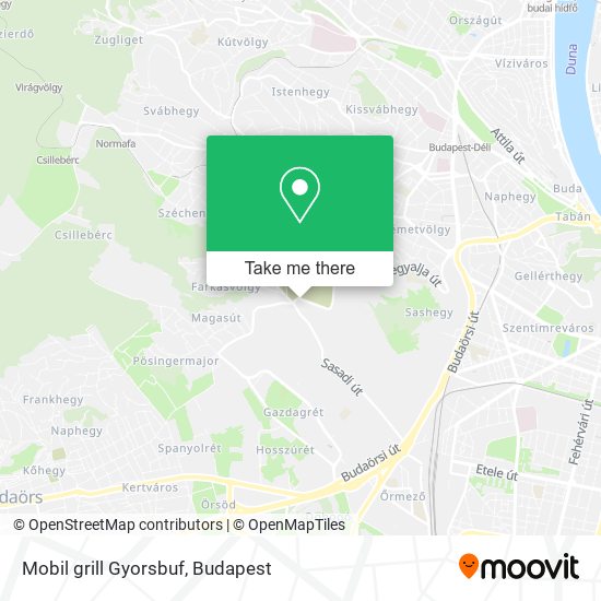 Mobil grill Gyorsbuf map