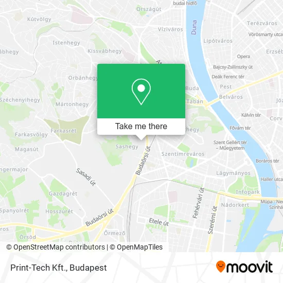 Print-Tech Kft. map