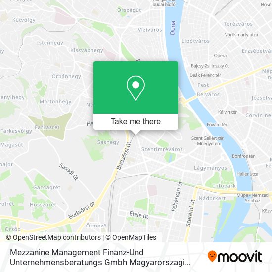Mezzanine Management Finanz-Und Unternehmensberatungs Gmbh Magyarorszagi Kereskedelmi Kepviselete map
