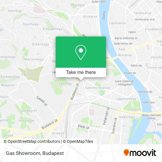 Gas Showroom map