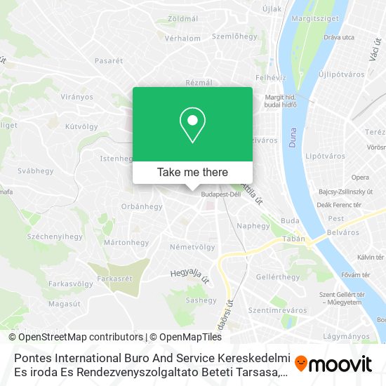 Pontes International Buro And Service Kereskedelmi Es iroda Es Rendezvenyszolgaltato Beteti Tarsasa map