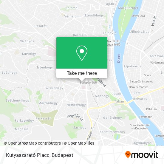 Kutyaszarató Placc map
