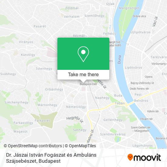 Dr. Jászai István Fogászat és Ambuláns Szájsebészet map