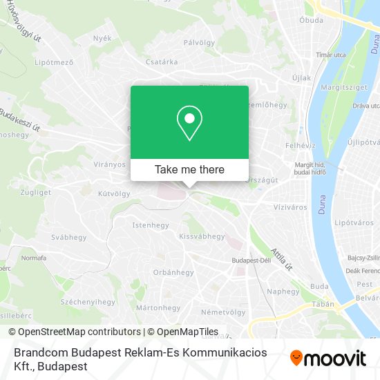 Brandcom Budapest Reklam-Es Kommunikacios Kft. map