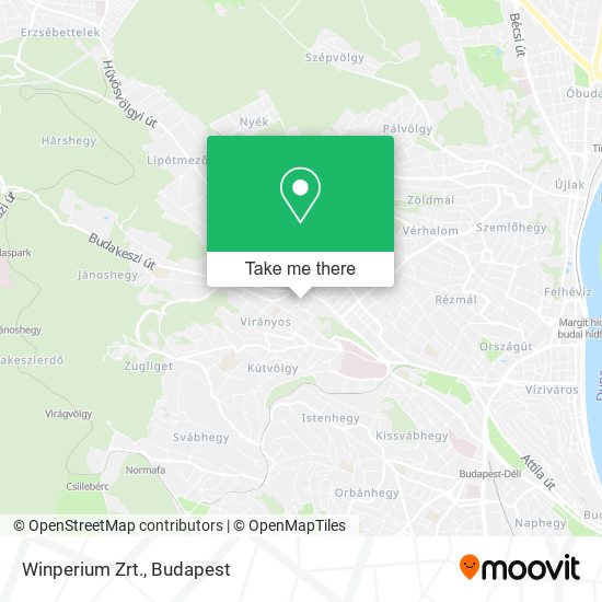 Winperium Zrt. map