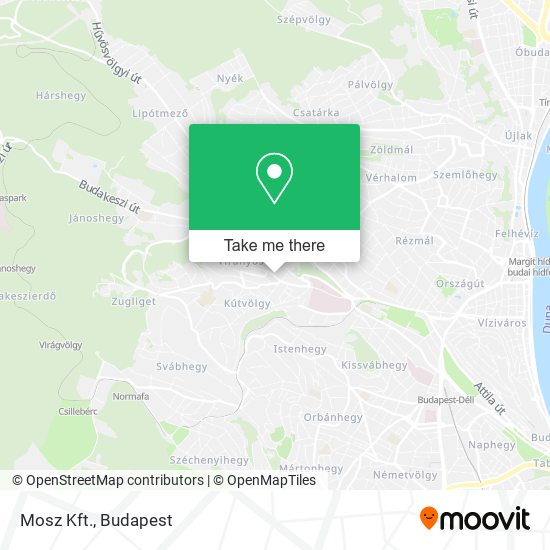 Mosz Kft. map
