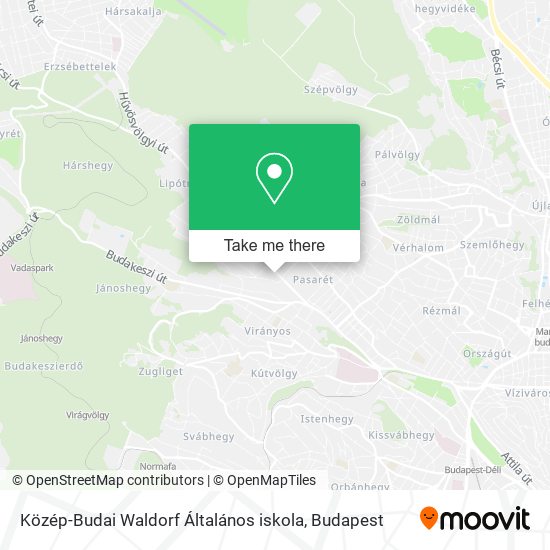 Közép-Budai Waldorf Általános iskola map