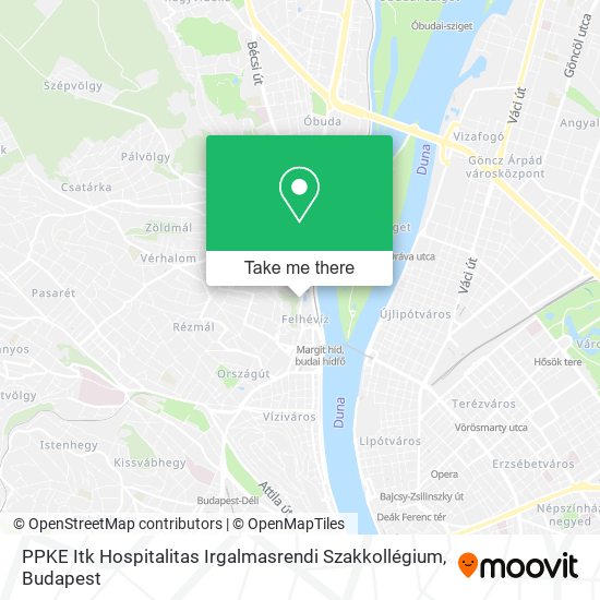 PPKE Itk Hospitalitas Irgalmasrendi Szakkollégium map
