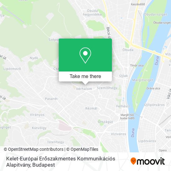 Kelet-Európai Erőszakmentes Kommunikációs Alapitvány map