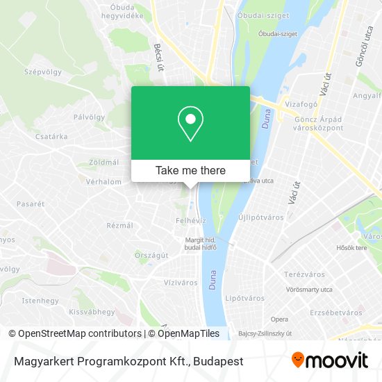 Magyarkert Programkozpont Kft. map