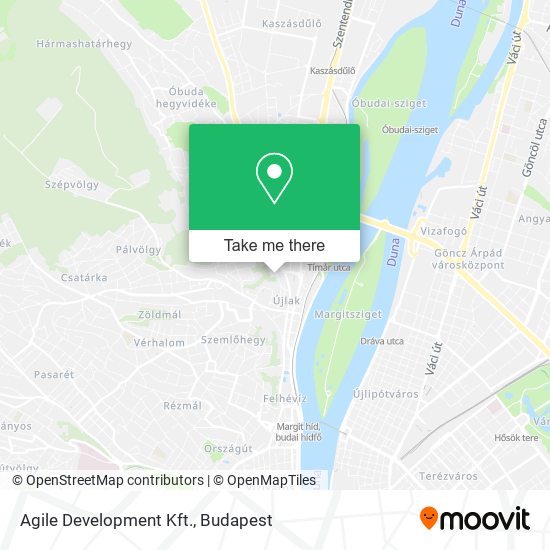Agile Development Kft. map