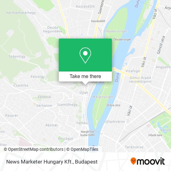 News Marketer Hungary Kft. map