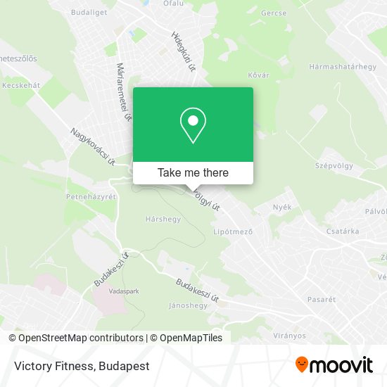 Victory Fitness map