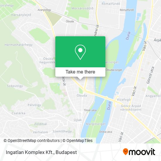 Ingatlan Komplex Kft. map