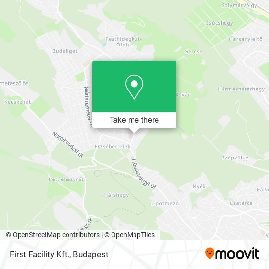 First Facility Kft. map