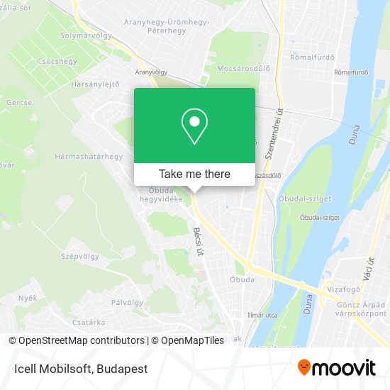 Icell Mobilsoft map