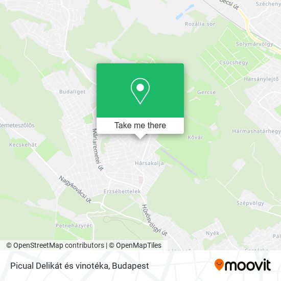 Picual Delikát és vinotéka map